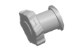 Luers Luer Fitting, luer cap, Natural Polypropylene